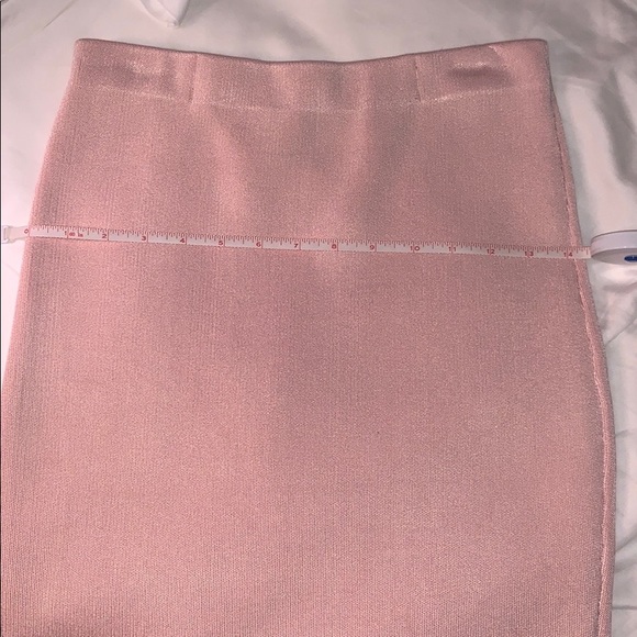 C/MEO Collective Pink Knit Pencil Skirt Sz S - Picture 12 of 14